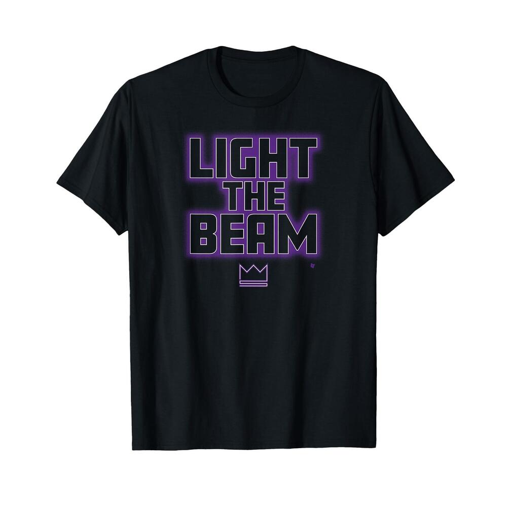 Light The Beam - Sacramento Basketball T-Shirt